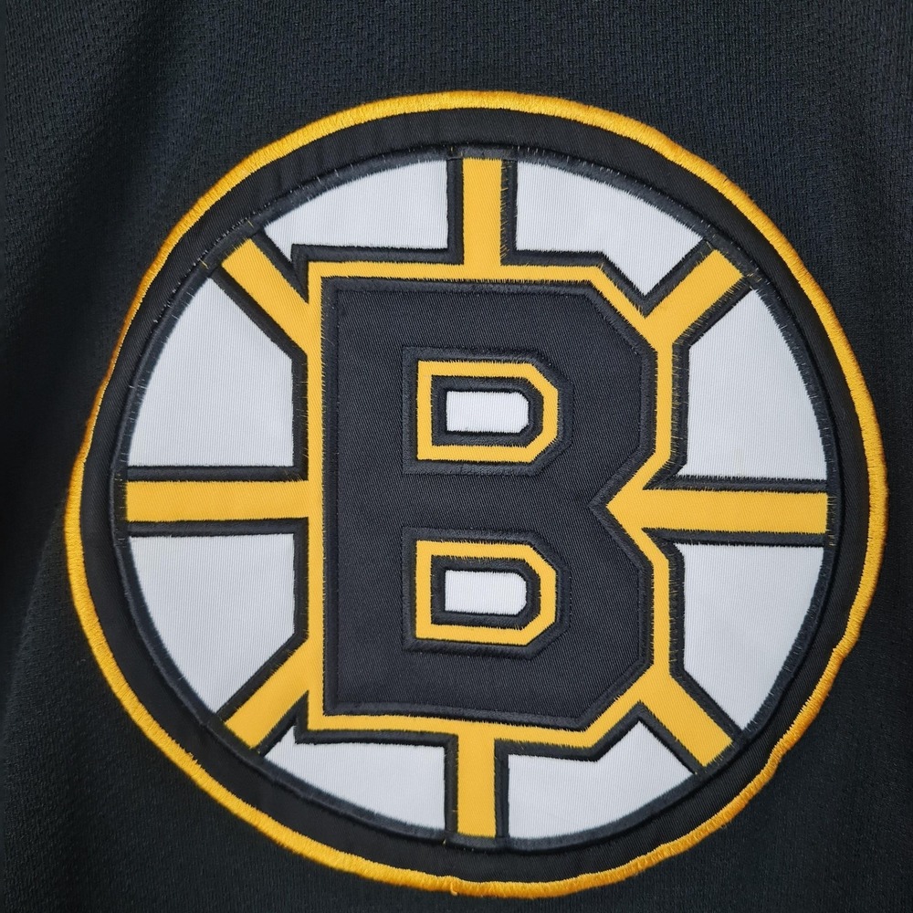 Vintage Boston Bruins Jersey Mens Large Black NHL Hockey Starter Alternate Bear - Picture 3 of 16